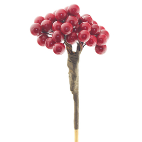 Berry-Mae op 50cm stok rood