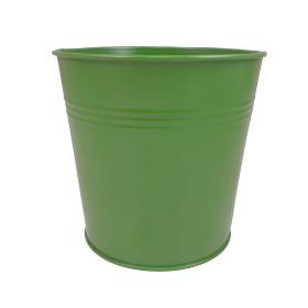 Pot Tin 4" green