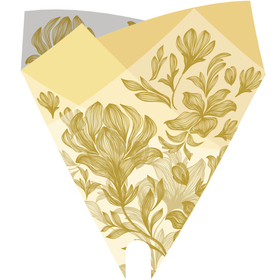 Smartsleeve Fleur 70% PCR 50x44cm gelb