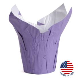 Cover-Up® White Kraft 6.5in Purple