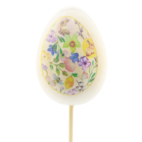 Egg Blooming Easter 6cm on 50cm stick FSC*