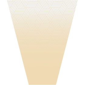 Tüte Trix 70% PCR 50x35x10cm gelb + Terra