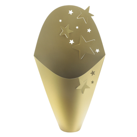 Tube Daniël 15x9x52cm FSC* gold