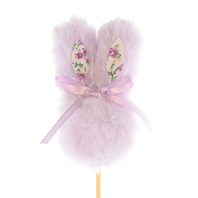 Bunny Lulu 9cm auf 50cm stick lila