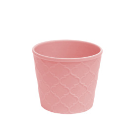 Ceramic Pot Harmony 2.75in pink glossy