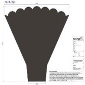 Sleeve Majesty 50x35x10cm black