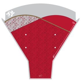 Cotton Fields 90% PCR 20x17x5in rojo