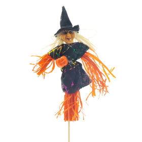 Witch on 50cm stick
