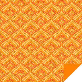 Sheet Jasmin 60x60cm orange
