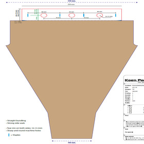 Sleeve Kraft 50x33x10cm FSC* + Terra