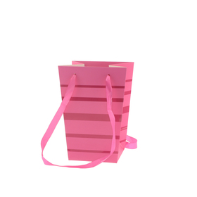Carrybag Ellen 6/6x4/4x8in FSC Mix rosado