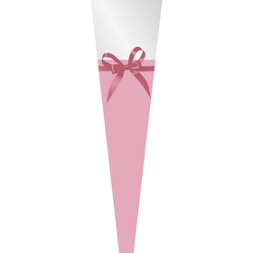 Housse Single Rose Cherished Moments 70% PCR 54x12x3cm rose