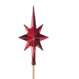 Star Cosmic 8cm on 50cm stick red