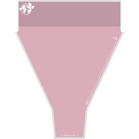 Duo Tones 90% PCR 20x14x4in pink