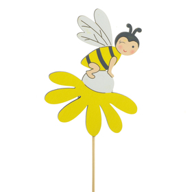 Blume Summer 9,5cm auf 50cm stick FSC* gelb