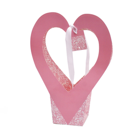 Gift bag Romance 26x12x35cm FSC* pink