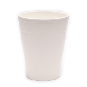 Ceramic Pot Pax Ø13.3/8.8xH17cm ES12 cream