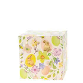 Geschenkkarton Blooming Easter 11x11x11cm FSC*