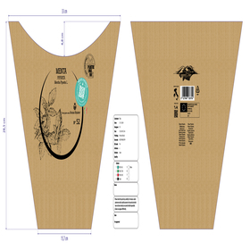 Sleeve 33x28.5x14cm Timo Mentha FSC*