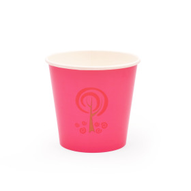 Papercup Pack & Give 5in cerise