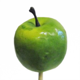Fruit Apple 2in on 20in stick green