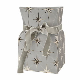 Bouquet box Selena 13x13x20cm FSC* silver