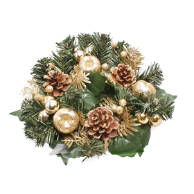 Wreath Luxury Ø25cm gold