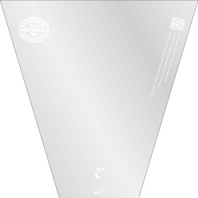 Sleeve PLA Biodegradable 40x30x12cm transparent