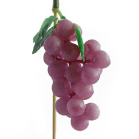 Fruit Grapes on 50cm pick purple