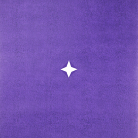 Non Woven Burlap Look 20x20in purple + x