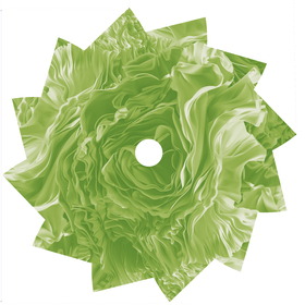 Feline Ø29in verde con hueco