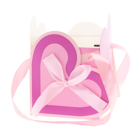 Carrybag Party Love 11.8x11.8x16.5cm FSC* pink