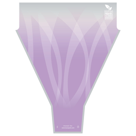 Chantalle 90% PCR 20x14x4in lilac
