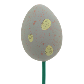 Egg Granito 2.5in en palo 20in verde