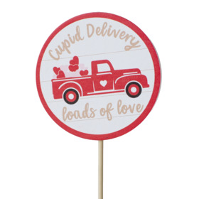 Cupid Delivery 8cm on 50cm stick