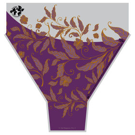 Fall Elegance 90% PCR 21x17x5in purpura