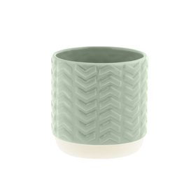 Ceramic pot Jing Ø10/8.5xH9.5cm ES9 minth green