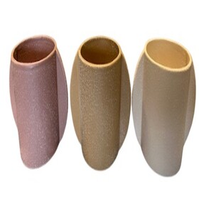 Ceramic pots Edwin Ø13xH12,5cm ES12 ass x3