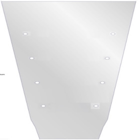 Sleeve Slimfit 83x32x14cm +LG transparent