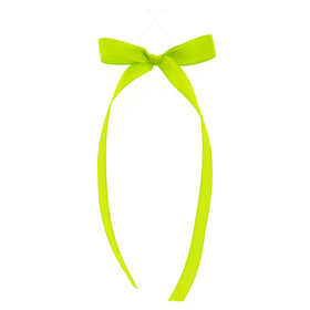 Bow Beau 10cm with clip grene