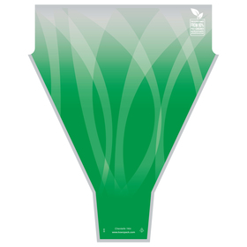Chantalle 90% PCR 20x14x4in green