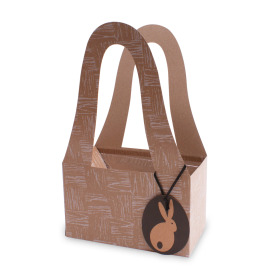 Carrybag Bunny Basket 20/11.5x32.5cm FSC* natural