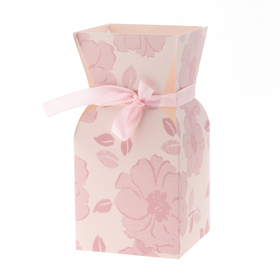 Bouquet box Vanity 13x13x26cm FSC* pink