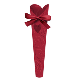 Rose tube Serenade 48x8x3cm FSC* red
