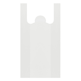 Hemdentasche rHDPE 100% PCR 27+(2x6)x48cm weiß