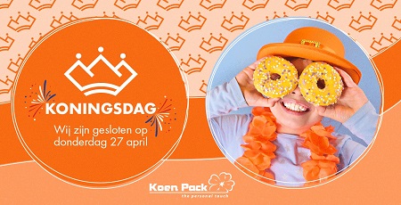 We are closed on King's Day