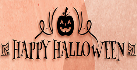 Happy Halloween packaging and decorations