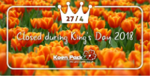 Closed on King's Day