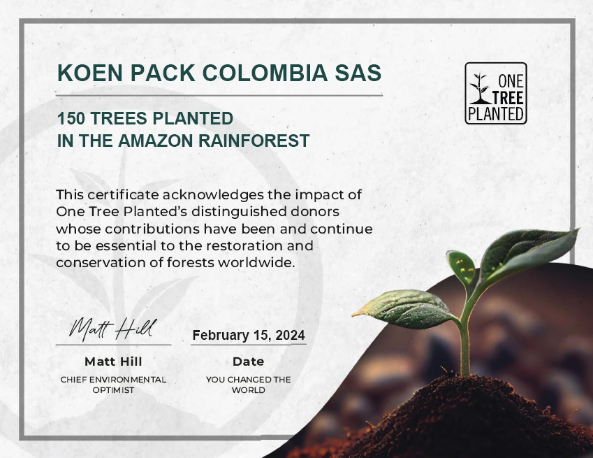 150 Trees Planted in the Amazon Rain Forest